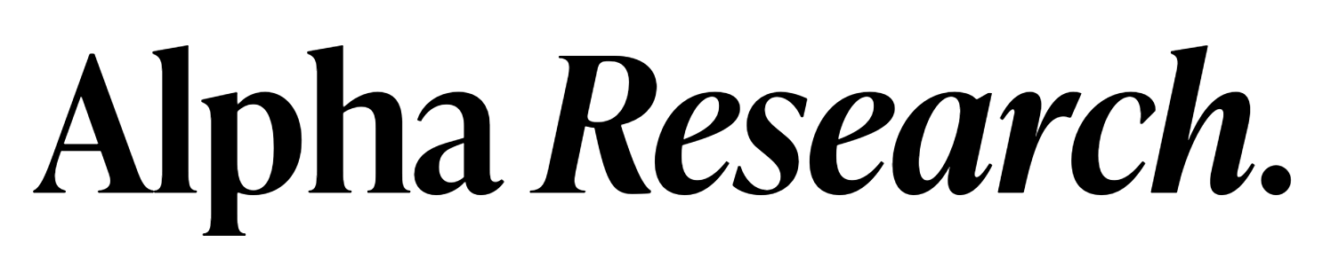 Alpha Research logo